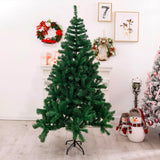 PETUOL 4FT Christmas Tree Slim Xmas Tree Unlit Skinny Artificial Christmas Tree with Foldable Metal Stand PVC Material Leaves