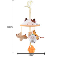 PETUOL Safari Animals Musical Crib Mobile for Baby Boys & Girls | Digital Music Box