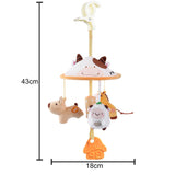 PETUOL Safari Animals Musical Crib Mobile for Baby Boys & Girls | Digital Music Box