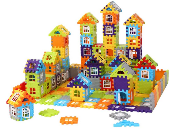 PETUOL Stem Building Blocks Toys 210 Pcs for Kids Girls Boys  Building Games Deluxe Interlocking Construction Learning Educational Block Sets Imagination, Inspirational, Recreational Toy Kids Age 4-8 (Multicolor)