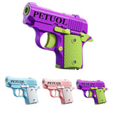 PETUOL Small Guns Toys, Stress Relief Pistol Toys for Adults, Fidget Toys Suitable for Relieving ADHD, Anxiety, Suitable Toys for Friends Adults and Kids Best Gift